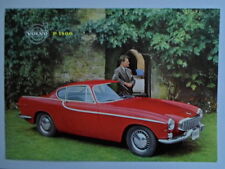 VOLVO P1800 SPORTS CAR orig 1961 UK Mkt Sales Leaflet Brochure - P 1800