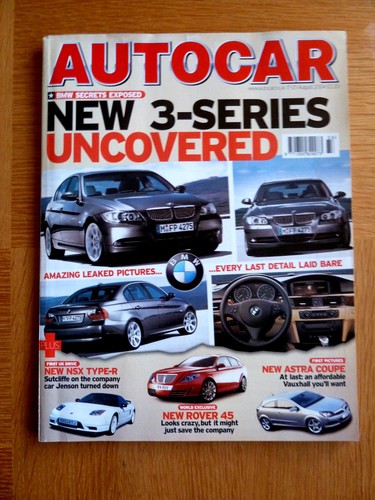 Autocar magazine aug 2004 - aug, new