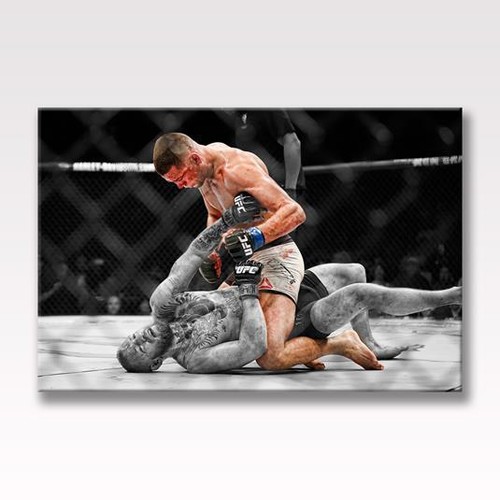 Nate diaz canvas - nate, conor