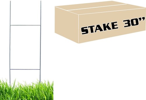 100 signs stake frame - stake h-frame, 10x30