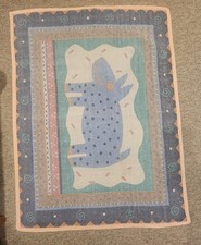 Vintage Retro 80s IKEA Blanket Rug Kids Children's Nursery Dog Used Condition