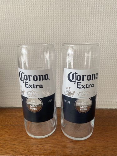 Corona beer pint glasses - x,