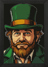 Irish Leprechaun Illustration