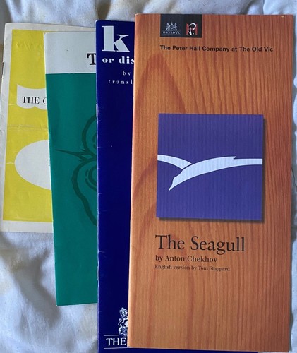 Old vic theatre programmes - x,