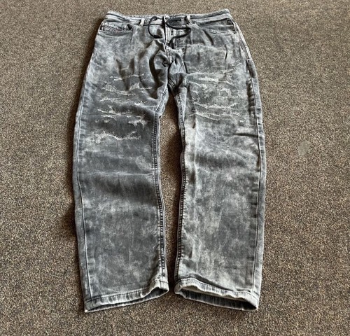 Y2k grunge diesel denim jeans - grunge,