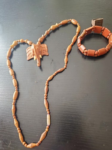 Necklace with elephant - necklace, head