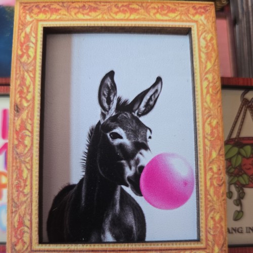 Bubblegum donkey wooden - bubblegum,
