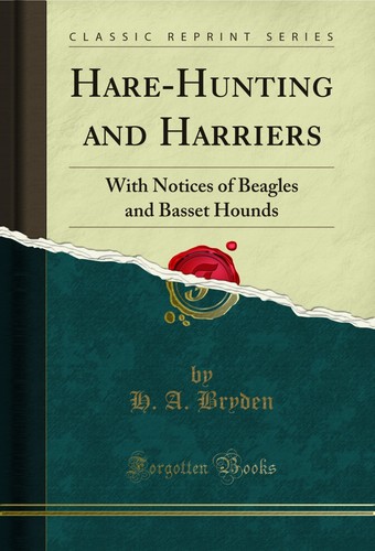 Hare hunting and harriers - and,