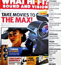 WHAT HI FI 2007 CD PLAYERS ARCAM CYRUS EXPOSURE PATHOS ROKSAN VINCENT   £3.99