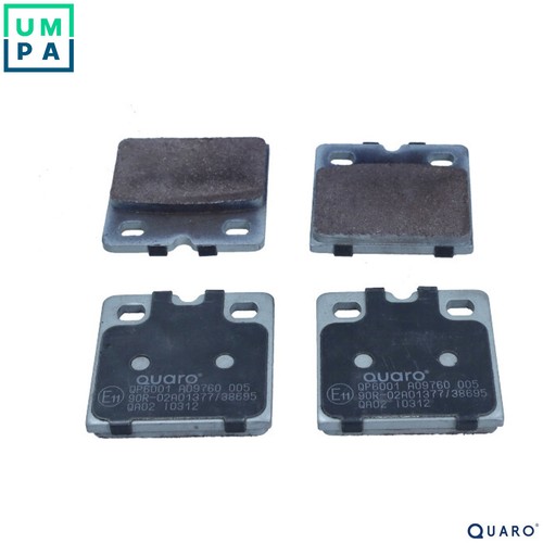 Brake pad set - set, disc