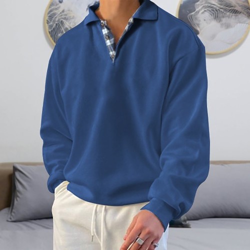 Mens casual polo jumper long - mens,