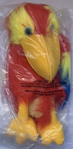 New hand puppet parrot - new,