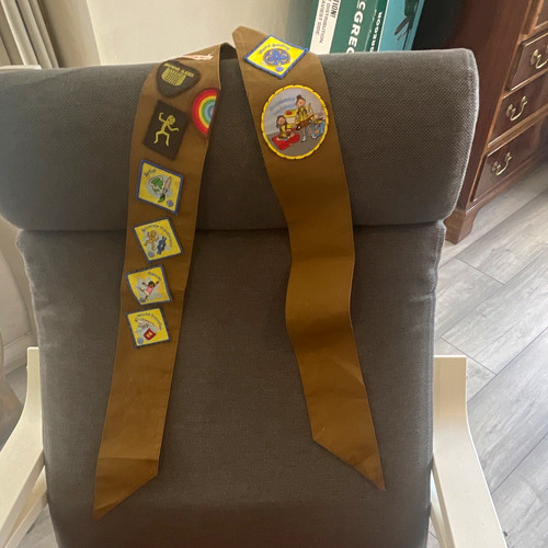 Girl guides brownies badges - girl,