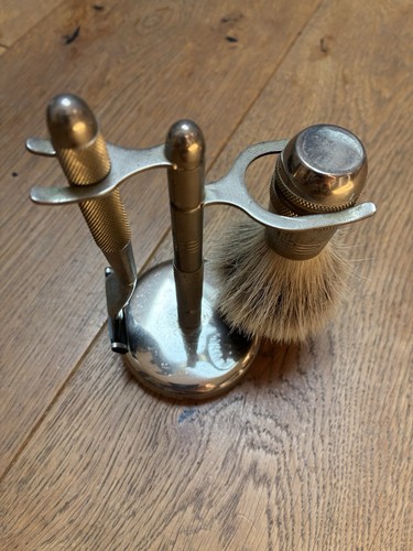 Vintage style shaving set - vintage,