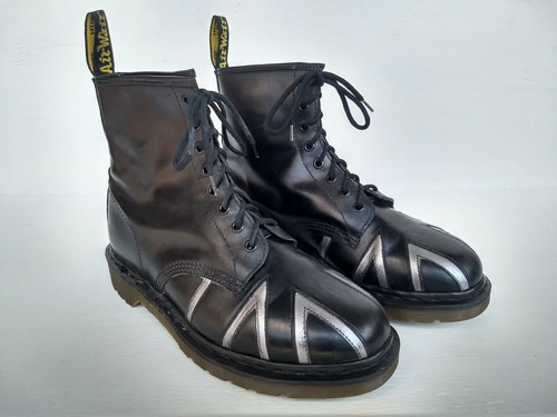 Martens silver union jack - martens,