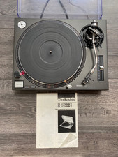 Technics SL-1210 MK2 Turntable With Original Lid Needle Slipmat & Instructions