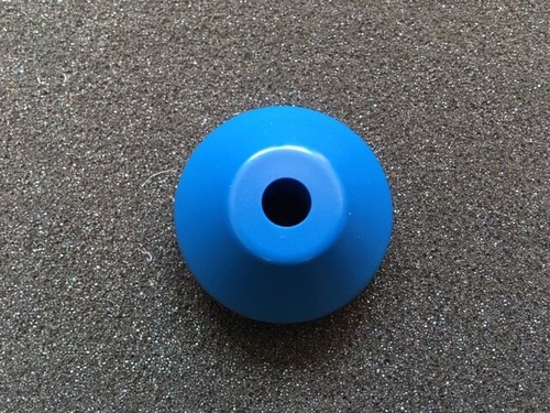 45rpm blue dome record adapter - 45rpm,