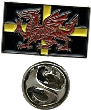 Country Pin badge Flag Metal