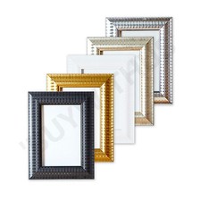 Decorative Picture frame photo poster frame reverse silver gold champagne white