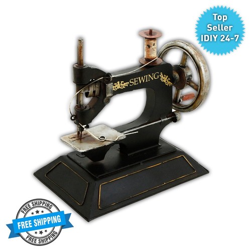 Black metal hand sewing - black,