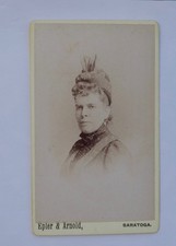 CDV OF A 19TH CENTURY LADY, BY