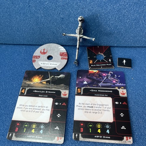 Wing miniatures - b-wing., x-wing