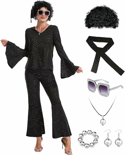 Women disco costume - women's, jumpsuit