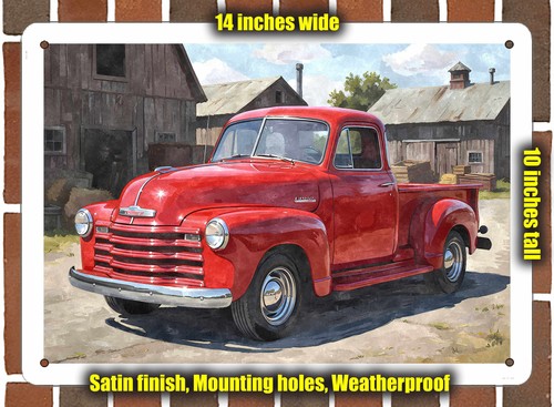 Metal sign 1950 - -, chevrolet