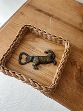 Vintage brass goat ram - ram, shaped