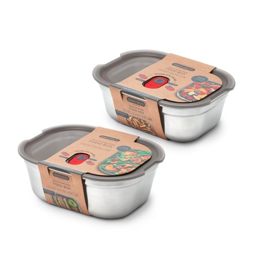Black blum lunch box - black, +