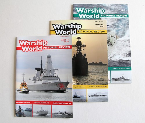 Warship world pictorial review - world,