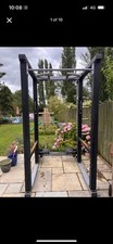 Matrix Full Power Rack With J-Hooks, Spotters Arms and Storage System