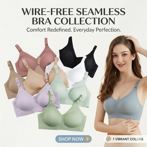Womens seamless wireless jelly - wireless,