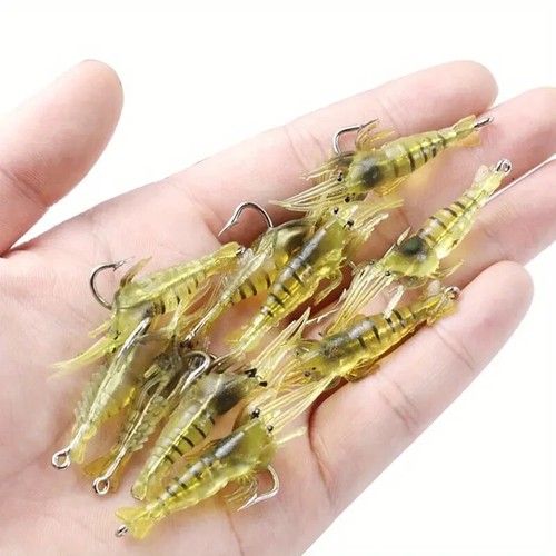 10pcs shrimp fishing - 10pcs,