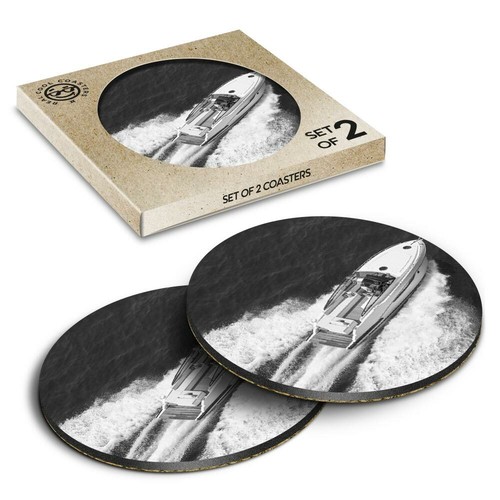Boxed round coasters bw - 2,
