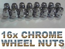 16 x Bright Chrome finished