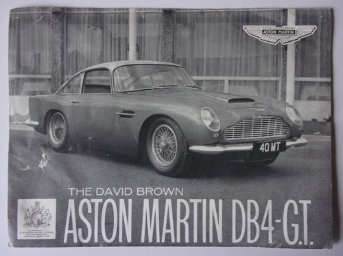 Aston martin db4 orig 1961 - aston,