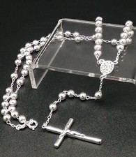 925 Silver Rosary Beads Chain