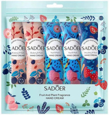 Hand Cream Set, 5 * 30G Fruit