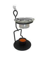 Modern Metal Oil Burner Diffuser – Stick Man Candle Holder Home Fragrance Decor