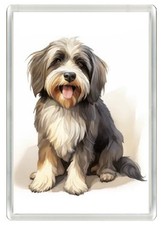 TIBETAN TERRIER DOG FRIDGE