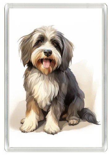 Tibetan terrier dog fridge - terrier,