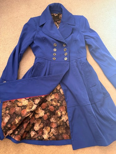 Ted baker royal blue trench - baker,