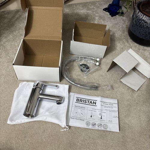 Bristan chrome basin - chrome, mixer