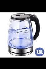  220V 1.8L Electric Kettle Glass Tea Kettle 1500-1800W Water