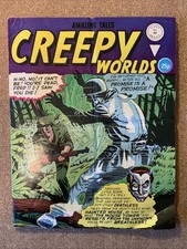 Creepy Worlds #203 VG/FN Mystery UK reprints Alan Class circa late-1970s