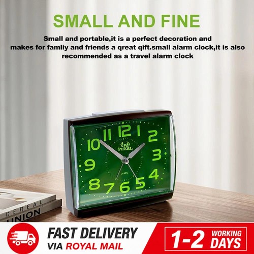 Silent bedside clock - silent,