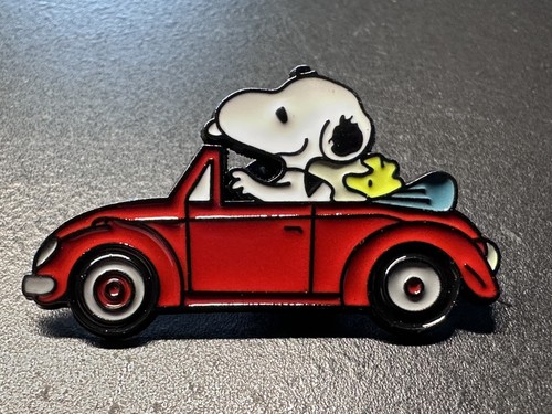 Snoopy woodstock enamel pin - snoopy,