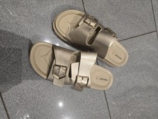 Womens Gold Chunky Wide Fit