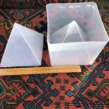 Super Large Pyramid Resin Silicone Mold Resin Casting Jewelry Making Mould 15YP